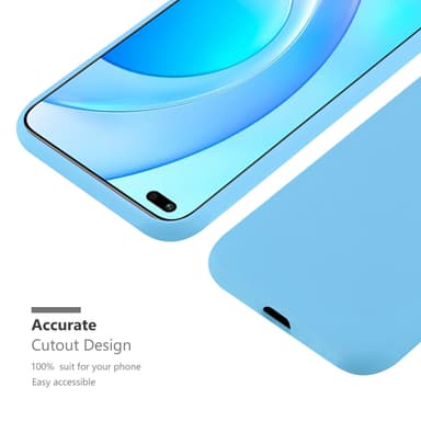 Deksel Honor 50 LITE Silikon cover (blå)