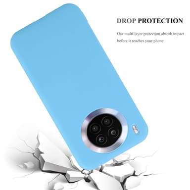 Deksel Honor 50 LITE Silikon cover (blå)