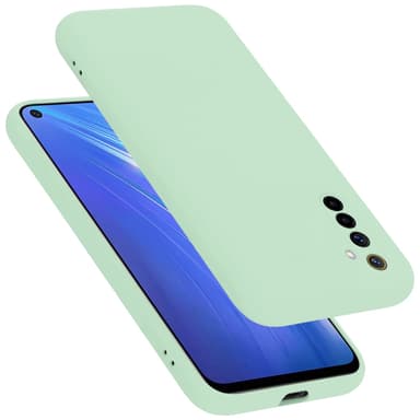 Realme 6 4G / 6s silikondeksel case (grønn)