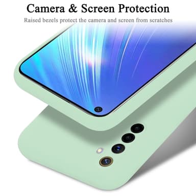 Realme 6 4G / 6s silikondeksel case (grønn)