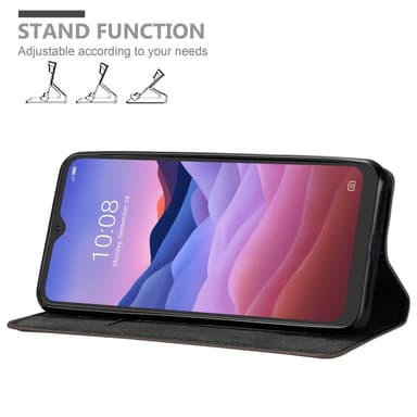 ZTE Blade V2020 SMART lommebokdeksel case (brun)
