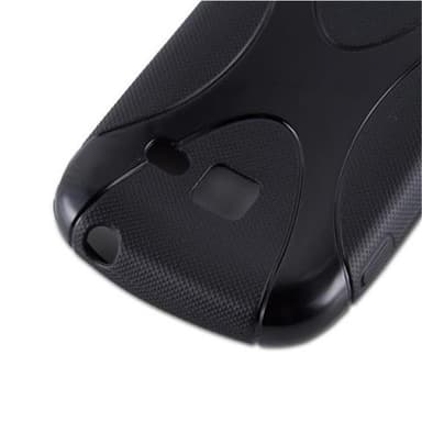 Samsung Galaxy ACE DUOS Deksel Case Cover (svart)