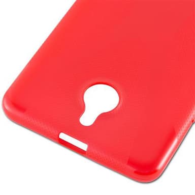 Nokia Lumia 850 Deksel Case Cover (rød)