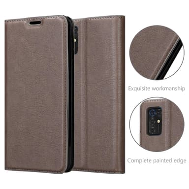 ZTE Blade V2020 SMART lommebokdeksel case (brun)