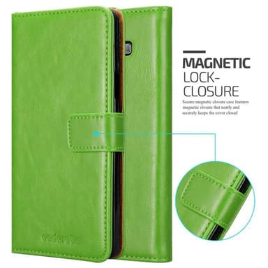 Samsung Galaxy A7 2015 lommebokdeksel etui (grønn)
