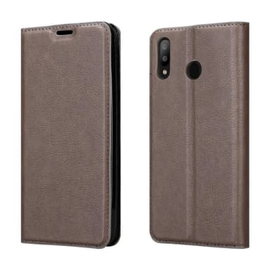 Samsung Galaxy M30 / A40s lommebokdeksel case (brun)