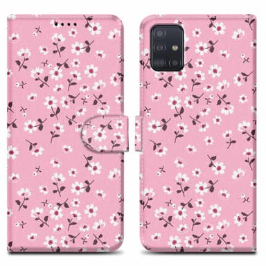 Samsung Galaxy A51 4G / M40s lommebokdeksel etui (rosa)