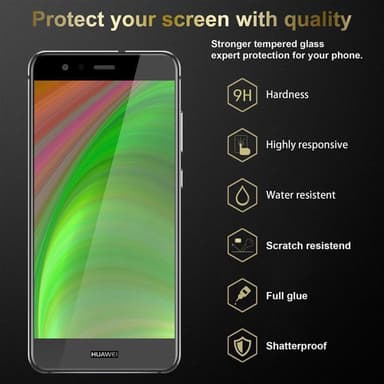 Huawei P10 LITE 3x Skjermbeskytter Skärmskydd