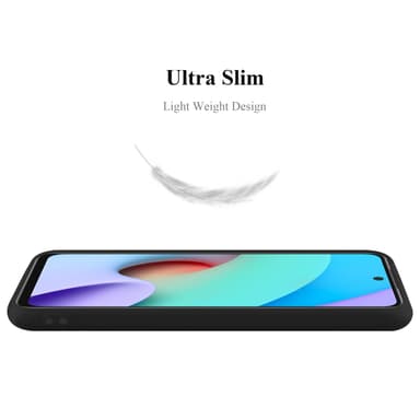 Deksel Xiaomi RedMi 10 Silikon cover (svart)
