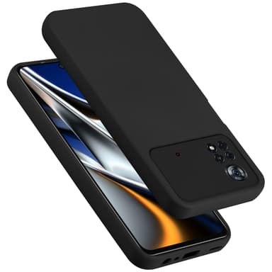 Xiaomi Poco X4 Pro silikondeksel case (svart)