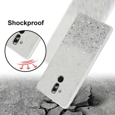 Huawei MATE 20 LITE Silikondeksel Glitter