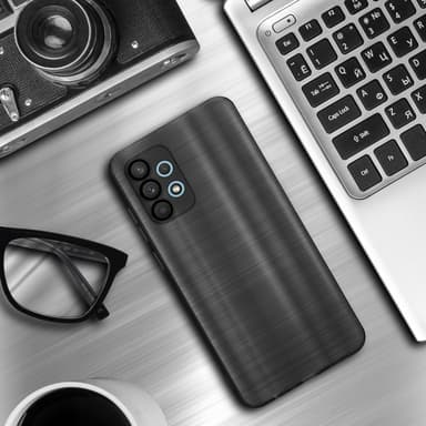 Samsung Galaxy A32 4G Silikondeksel Beskyttelse (svart)