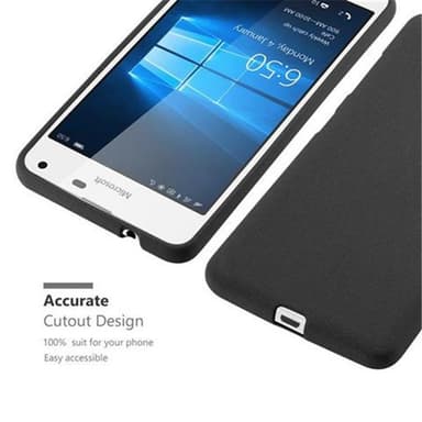 Deksel Nokia Lumia 650 case (svart)