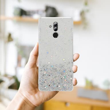 Huawei MATE 20 LITE Silikondeksel Glitter