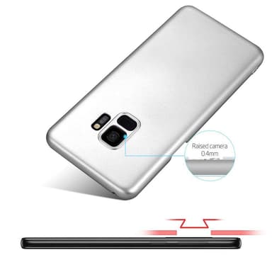 Deksel Samsung Galaxy S9 Case Cover (sølv)