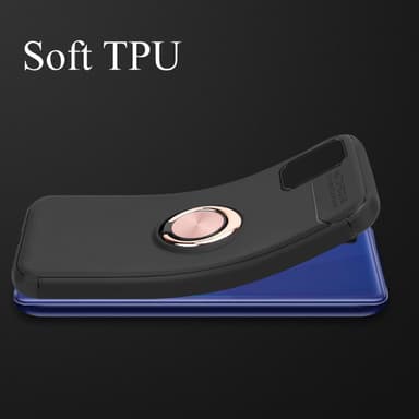 Samsung Galaxy A41 silikondeksel cover (svart)
