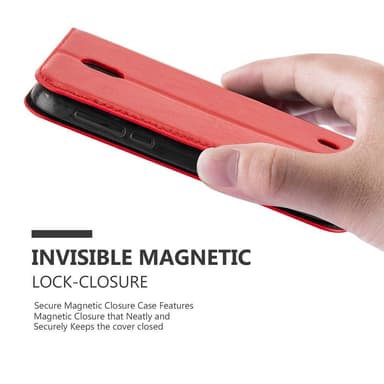 Nokia 1 2018 lommebokdeksel case (rød)
