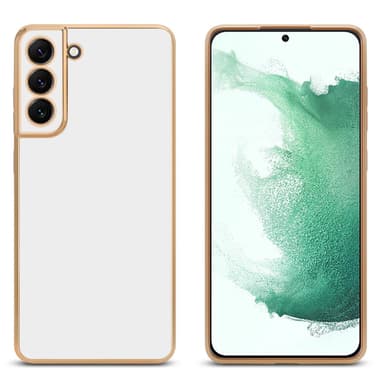 Samsung Galaxy S21 PLUS silikondeksel case (hvit)