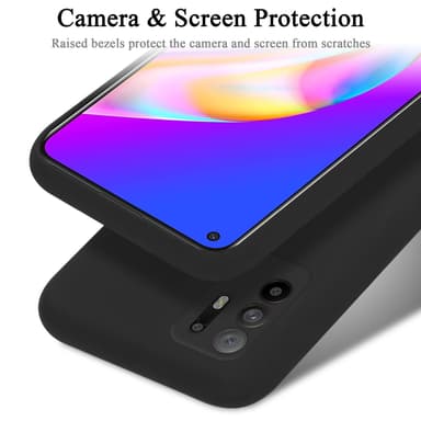 Oppo A94 5G silikondeksel case (svart)