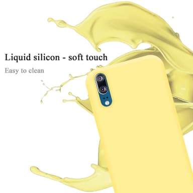 Huawei P20 silikondeksel case (gul)