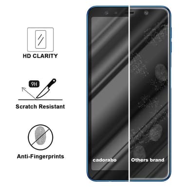 Samsung Galaxy A7 2018 Skjermbeskytter Skärmskydd