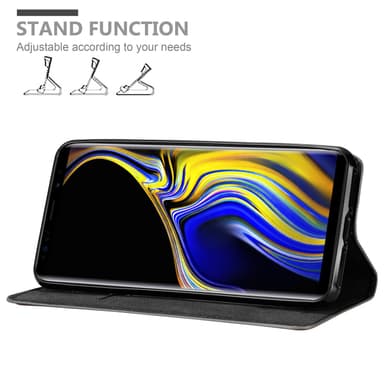Samsung Galaxy NOTE 9 lommebokdeksel case (brun)