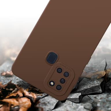 Samsung Galaxy A21s Deksel case (brun)