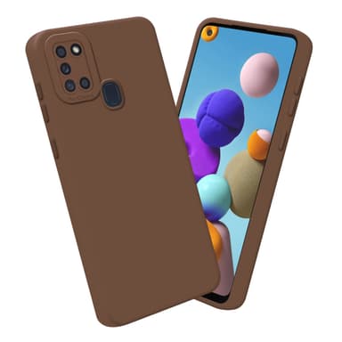 Samsung Galaxy A21s Deksel case (brun)