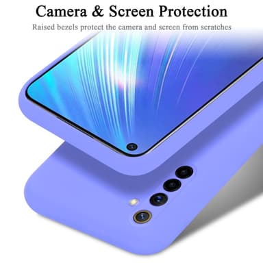 Realme 6 4G / 6s silikondeksel case (lilla)