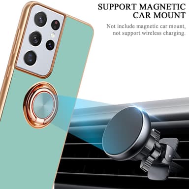 Samsung Galaxy S21 ULTRA silikondeksel case (turkis)