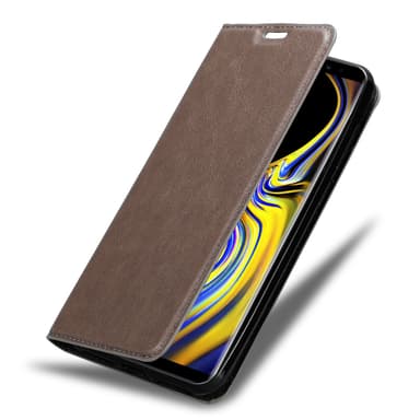 Samsung Galaxy NOTE 9 lommebokdeksel case (brun)