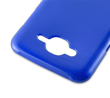 Samsung Galaxy J7 2015 silikondeksel cover (blå)