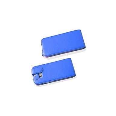 HTC ONE M8 Deksel Cover Etui (blå)