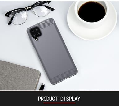 Deksel Samsung Galaxy A12 / M12 ultra slim (grå)