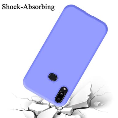 Samsung Galaxy A10s / M01s silikondeksel case (lilla)