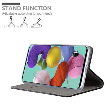 Samsung Galaxy A51 4G / M40s lommebokdeksel etui (grå)