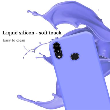 Samsung Galaxy A10s / M01s silikondeksel case (lilla)