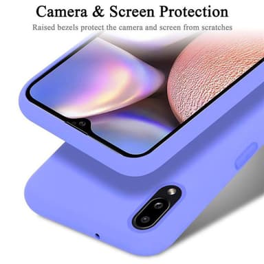 Samsung Galaxy A10s / M01s silikondeksel case (lilla)
