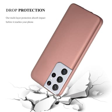 Deksel Samsung Galaxy S21 ULTRA Case Cover (rosa)