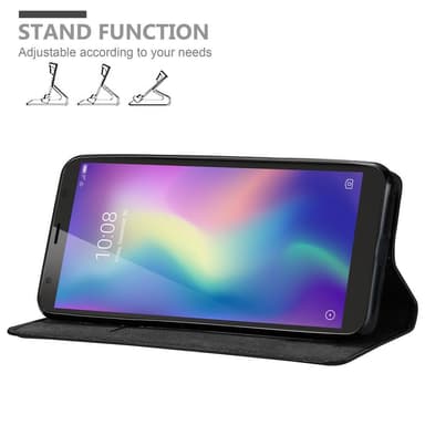 ZTE Blade A5 2019 lommebokdeksel case (svart)