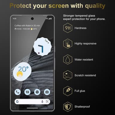 Google PIXEL 7 PRO Skjermbeskytter Skärmskydd