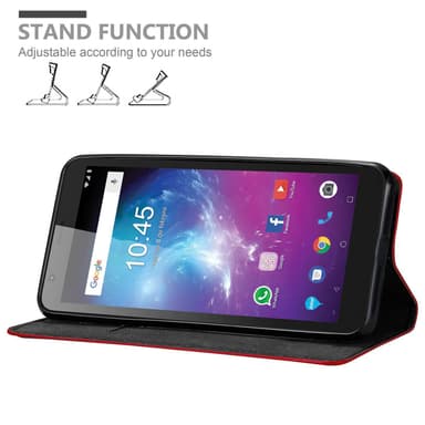 ZTE Blade L8 lommebokdeksel case (rød)