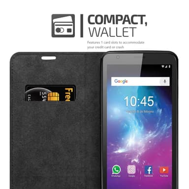 ZTE Blade L8 lommebokdeksel case (rød)