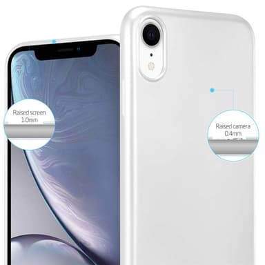 Deksel iPhone XR Case Cover (sølv)