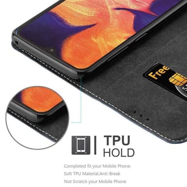 Samsung Galaxy A10 / M10 Deksel Case Cover (blå)