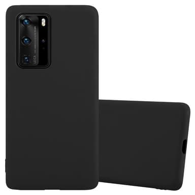 Deksel Huawei P40 PRO / P40 PRO+ Silikon cover (svart)