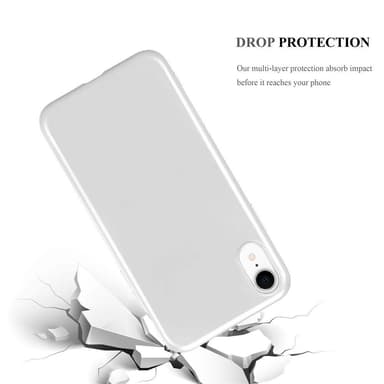 Deksel iPhone XR Case Cover (sølv)