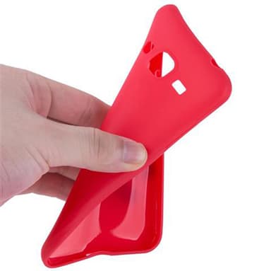 Deksel Samsung Galaxy J3 2015 Silikon cover (rød)
