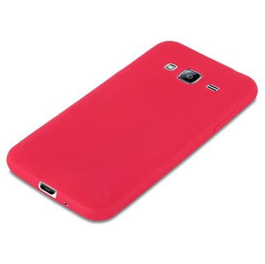 Deksel Samsung Galaxy J3 2015 Silikon cover (rød)