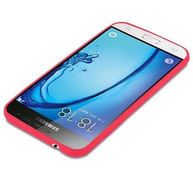 Deksel Samsung Galaxy J3 2015 Silikon cover (rød)